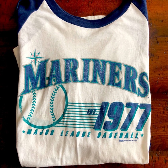 Mariners 3/4 length t-shirt - Picture 1 of 3